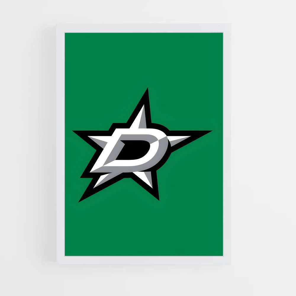 Poster Dallas stars – affiche Hockey sur glace (vue 3)